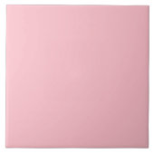 Weichrosa Fliese (Vorderseite)