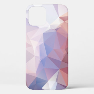 Weichrosa Lila Abstraktes Pyramidenmuster Design C Case-Mate iPhone Hülle