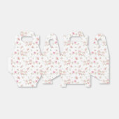 Weichrosa Muster der Blume Geschenkschachtel (Ungefaltet)