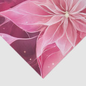 Weichrosa Poinsettia Seidenpapier (Detail)