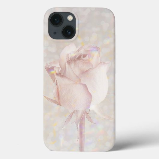Weichrosa Rose Case-Mate iPhone Hülle (Rückseite)