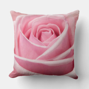 Weichrosa Rose Kissen