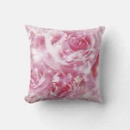 Weichrosa Rosen Kissen