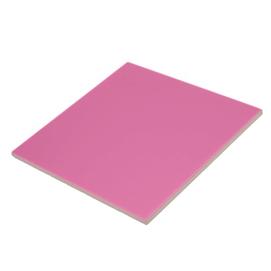 Weichrosa Schlichte Solid-Farbe Fliese (Seite)