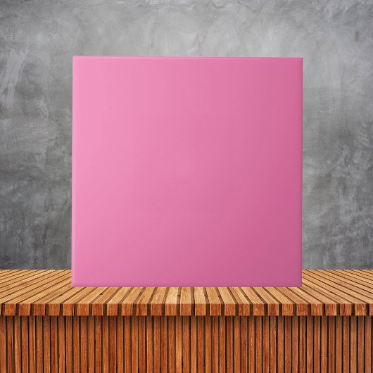 Weichrosa Schlichte Solid-Farbe Fliese
