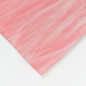Weichrosa Wolle Fur Textur Fleecedecke (Ecke)