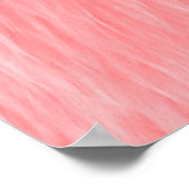 Weichrosa Wolle Fur Textur Poster (Ecke)