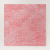 Weichrosa Wolle Fur Textur Puzzle (Horizontal)