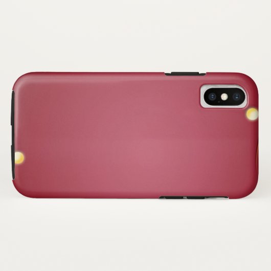 weichrot | Zazzle_Growshop. Case-Mate iPhone Hülle (Rückseite (Horizontal))