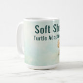 Weichschildkröten Adoptionstag Kaffeetasse (Vorderseite Links)