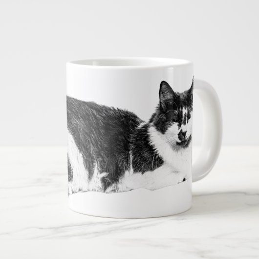 Weichschleifer Jumbo-Tasse (Vorderseite Rechts)