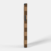 Weichschokoladenquadrate iPhone Hülle (Rechte Seite)