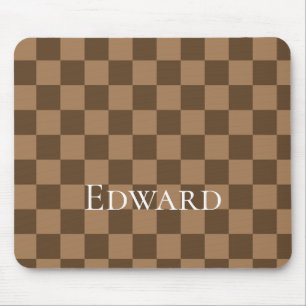 Weichschokoladenquadrate Mousepad