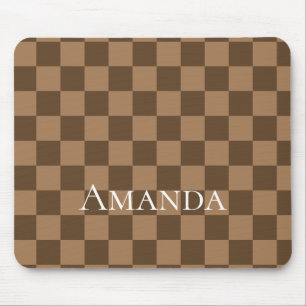 Weichschokoladenquadrate Mousepad