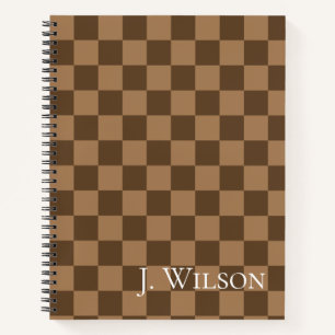 Weichschokoladenquadrate Notizblock