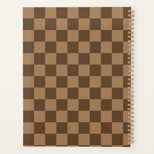 Weichschokoladenquadrate Planer (Rückseite)