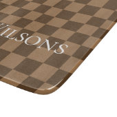 Weichschokoladenquadrate Schneidebrett (Ecke)