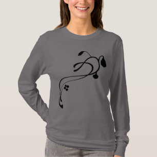 Weichschwarz T-Shirt