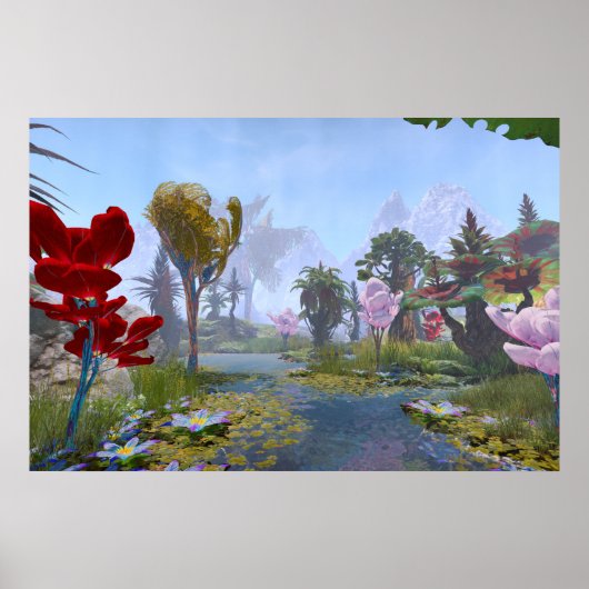 Weichsel des Astral-Flugzeug Poster (Vorne)