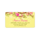 Weichteil Adressaufkleber (Vorne)