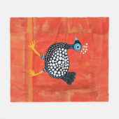 Weichteil, Gepunktete Guinea Fleecedecke (Vorderseite (Horizontal))