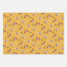 Weichteil gezogene Motten bohisches Muster