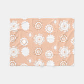 Weichteil-Muster Fleecedecke (Vorderseite (Horizontal))