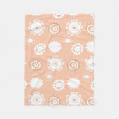 Weichteil-Muster Fleecedecke (Vorderseite)