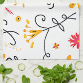 Weichteil-Muster Geschirrtuch (Gefaltet)