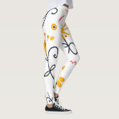 Weichteil-Muster Leggings (Rechts)