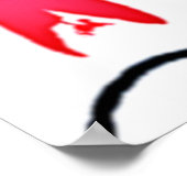 Weichteil-Muster Poster (Ecke)