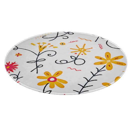 Weichteil-Muster Schneidebrett (Ecke)