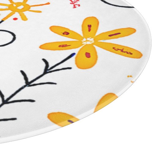 Weichteil-Muster Schneidebrett (Ecke)