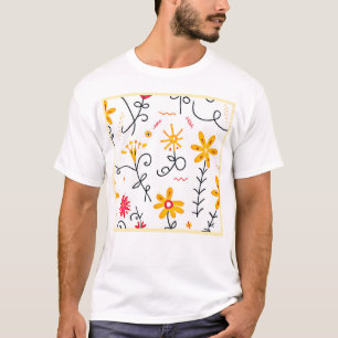 Weichteil-Muster T-Shirt