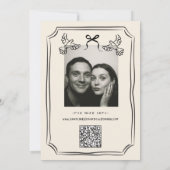 Weichteil Save The Date (Rückseite)