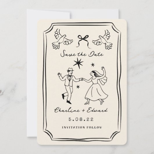 Weichteil Save The Date (Vorderseite)