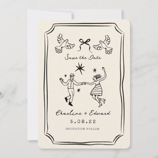 Weichteil Save The Date (Vorderseite)