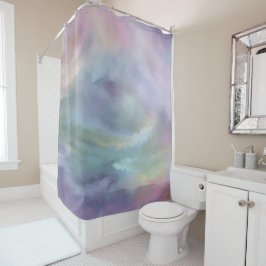 Weichteile | Dreamy Mled Rainbow Mottle Duschvorhang