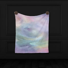 Weichteile | Dreamy Mled Rainbow Mottle Fleecedecke