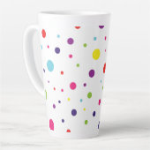 Weichteile Punkte Latte Tasse (Linke Ecke)