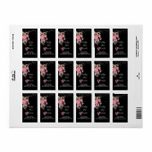 Weichteile schwarz adressaufkleber (Vorne)