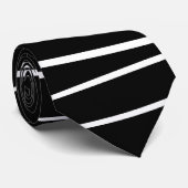 Weichteile (schwarz) krawatte (Gerollt)