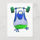 Weichteilfrosch Postkarte (Vorderseite)