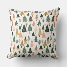 Weichteilige botanische Urlaubsmuster Kissen