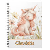 Weichteilige Pastellfarben, Wildblume Notizblock (Vorderseite)