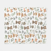 Weichteilige Waldtiere gefährden Grünflächen Fleecedecke (Vorderseite (Horizontal))