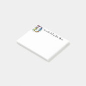 Weichteilmonogramm D Post-it Klebezettel (angewinkelt)