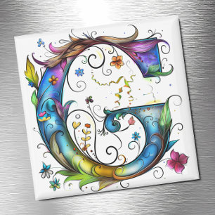 Weichteilmonogramm G Magnet
