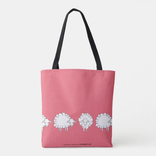 Weichteilschaf-TASCHE Tasche (Rückseite)