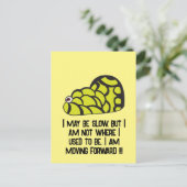 WeichteilSchnecke Postkarte (Stehend Vorderseite)